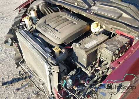 2017 Dodge Grand Caravan Sxt из США, поврежденный, VIN 2C4RDGCG7HR604711